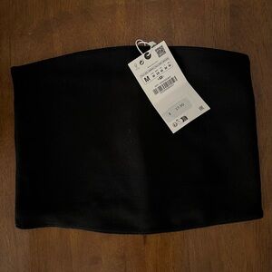 NWT black bandeau / tube top
